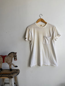 1980s White Pocket Blank (M)