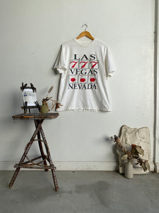 1980s Lucky 777 Vegas T-Shirt (L)