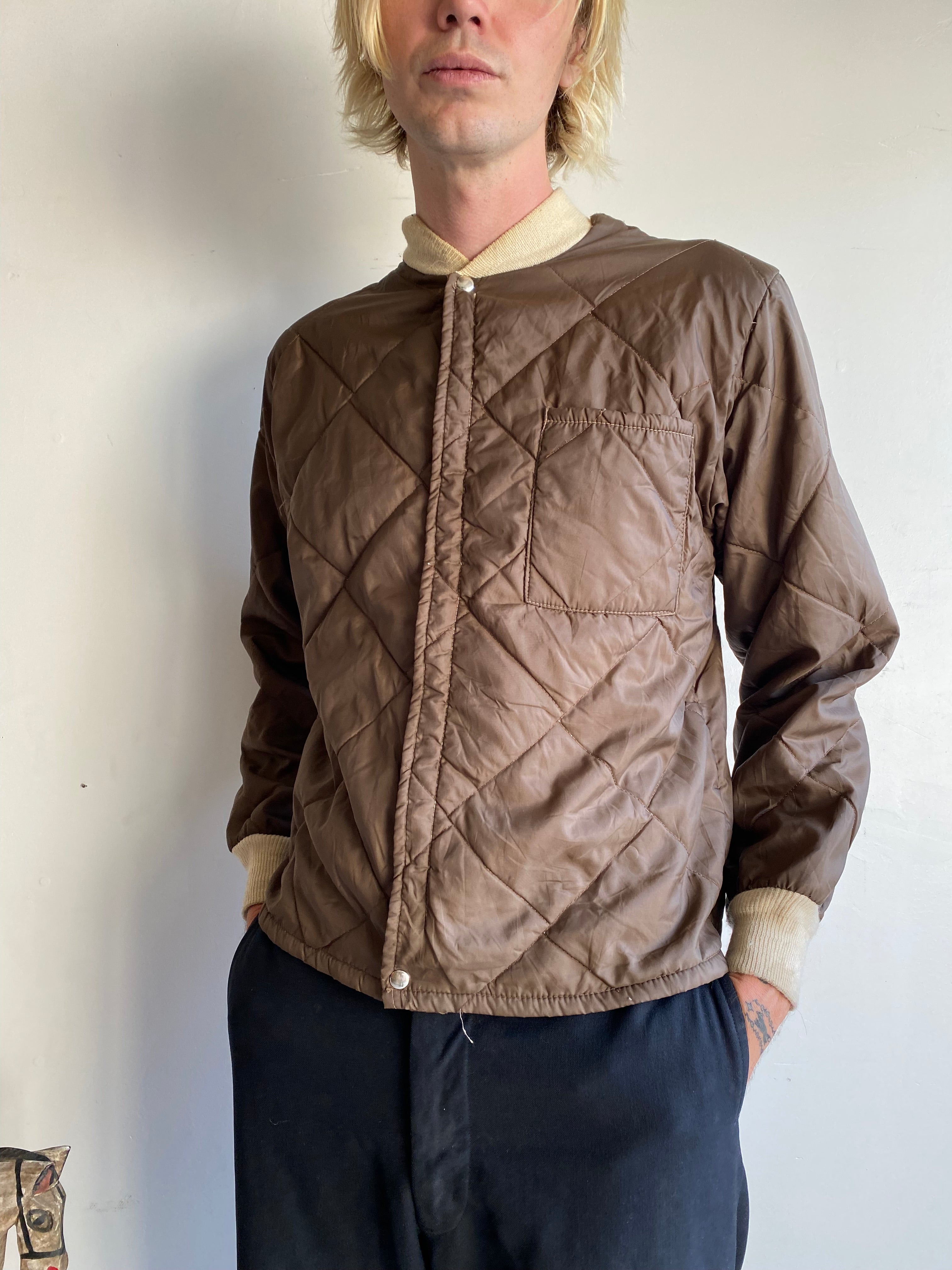 1970s DuxBack Structured Puffy Jacket Liner (M)