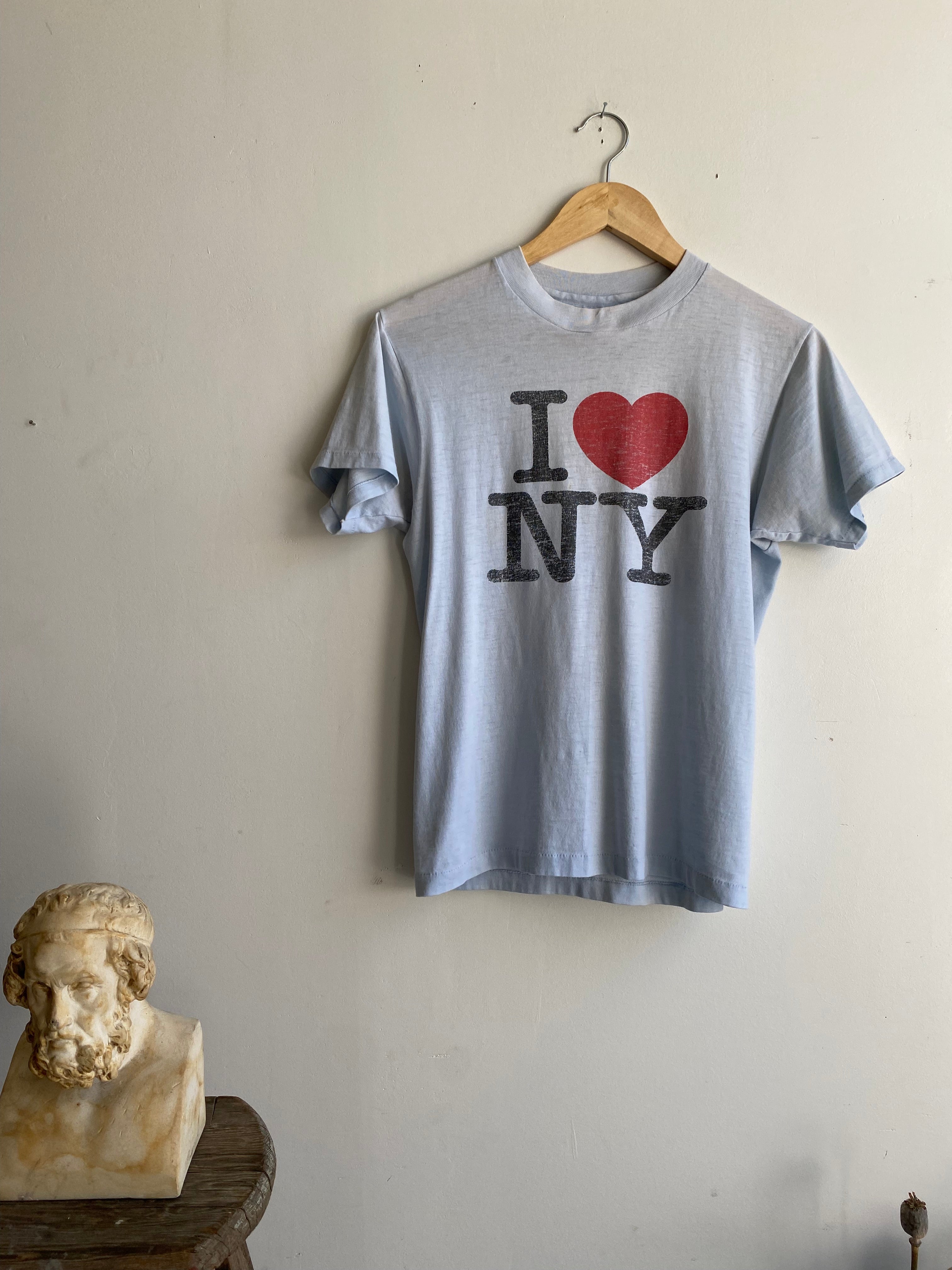 1970s Lightly Thrashed New York Tee (S)