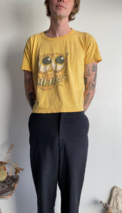 1970s Faded Owl Tee (Boxy S/M)