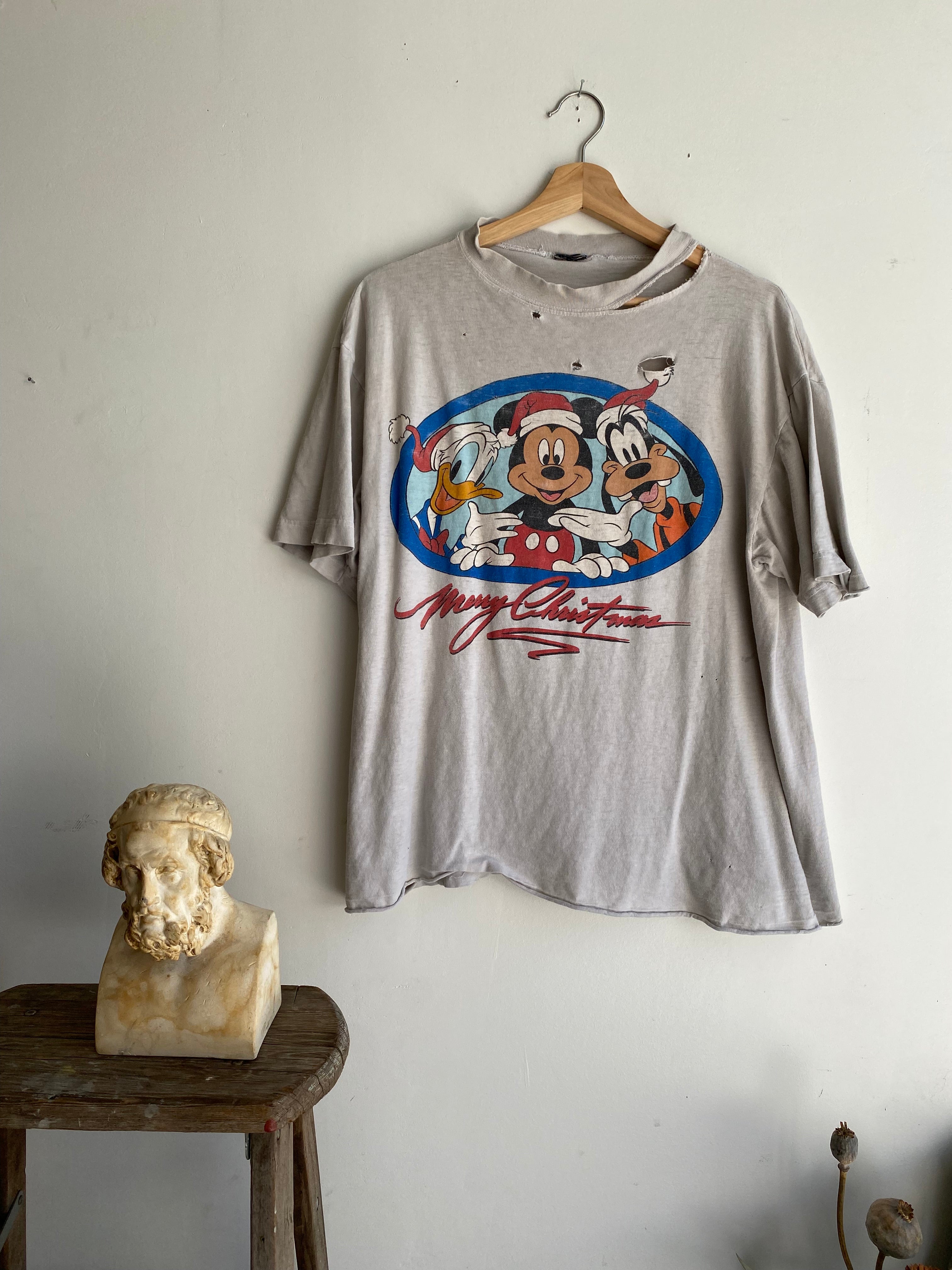 1980s Thrashed Disney T-Shirt (Boxy L)