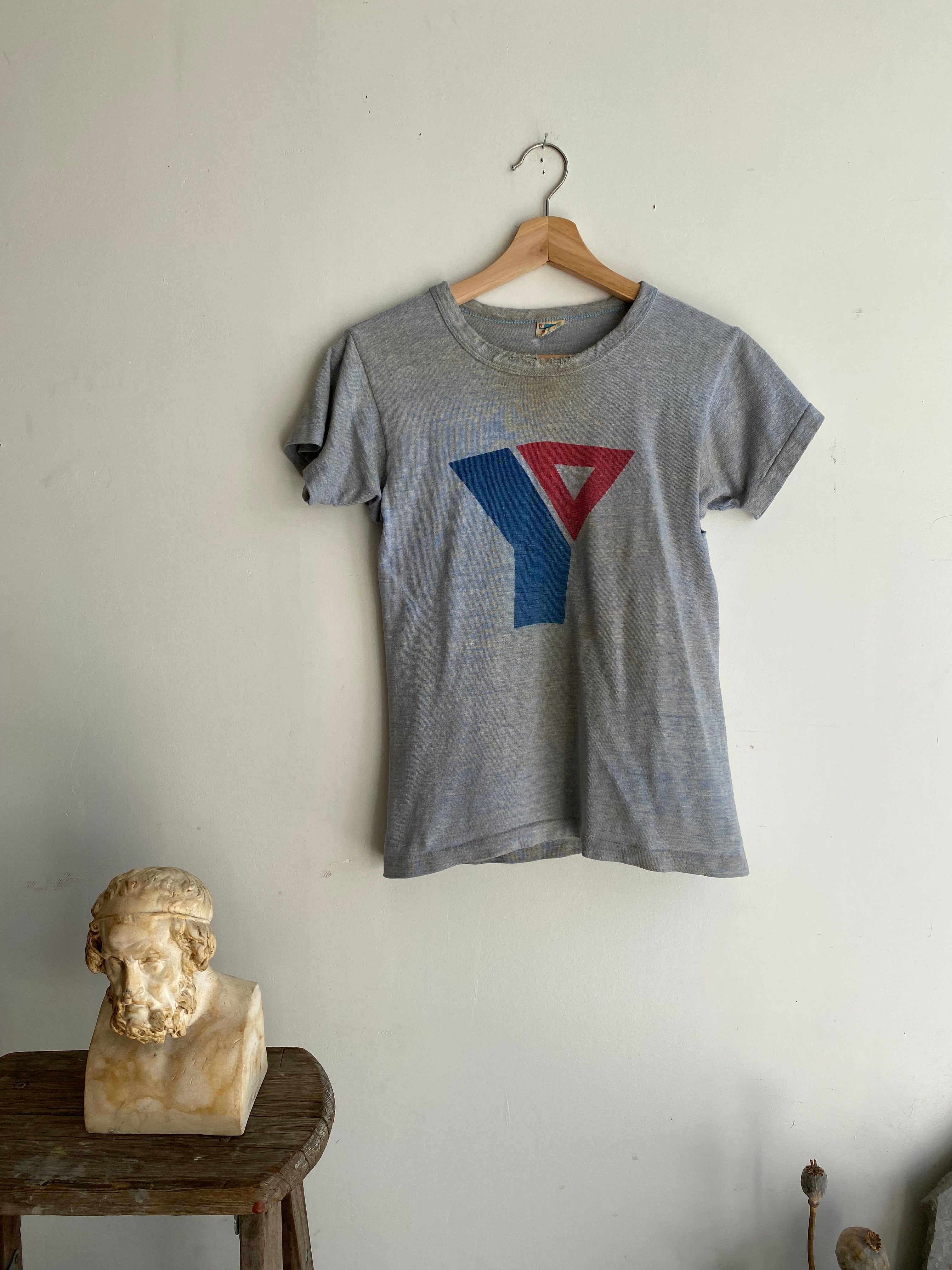 1970s Thrashed YMCA T-Shirt (S)