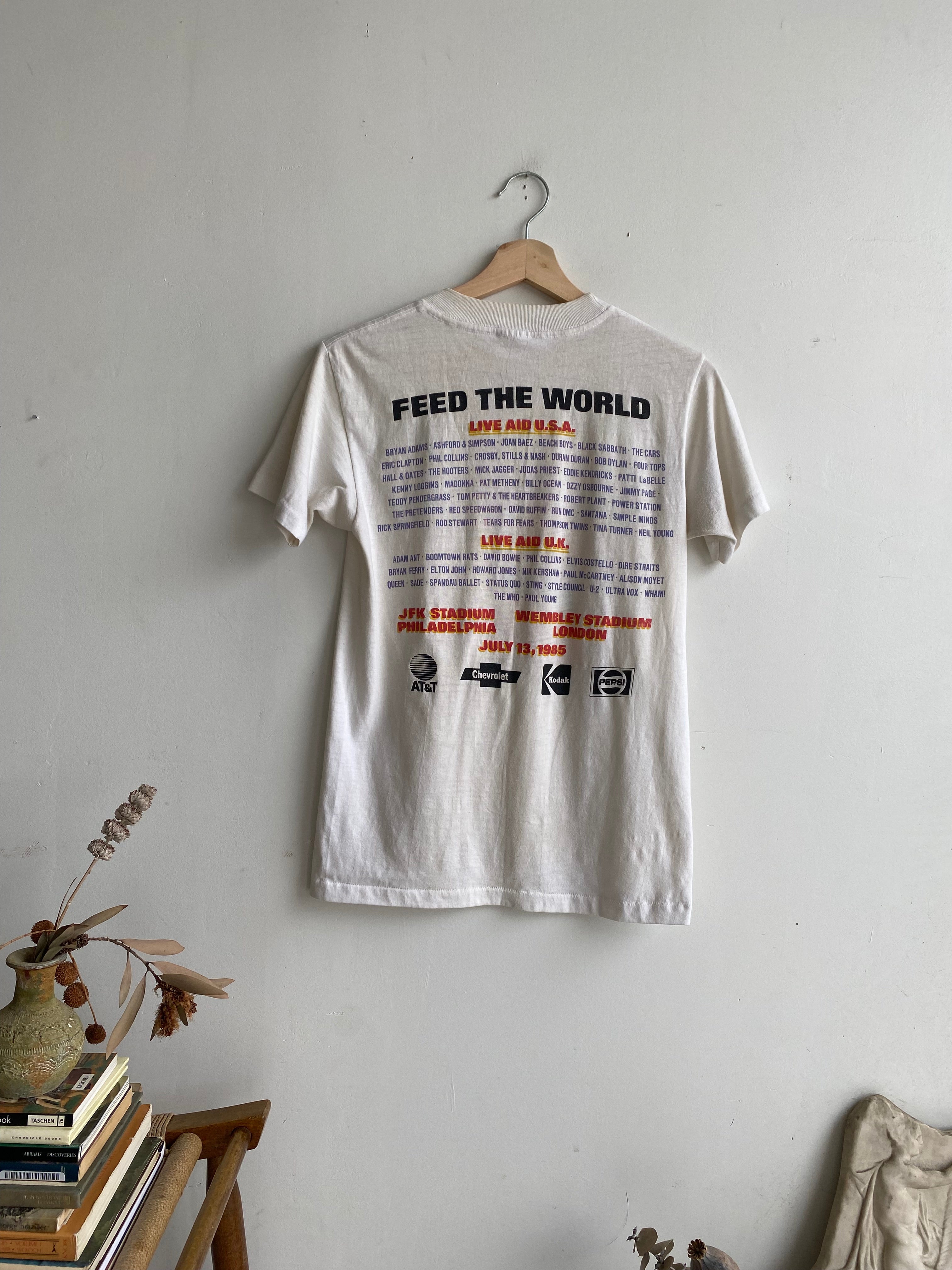 1985 Live Aid Philadelphia Tee (S/M)