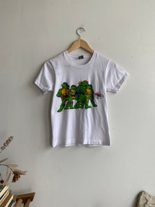 1990s Hand-Drawn Teenage Mutant Ninja Turtles Tee (XS)