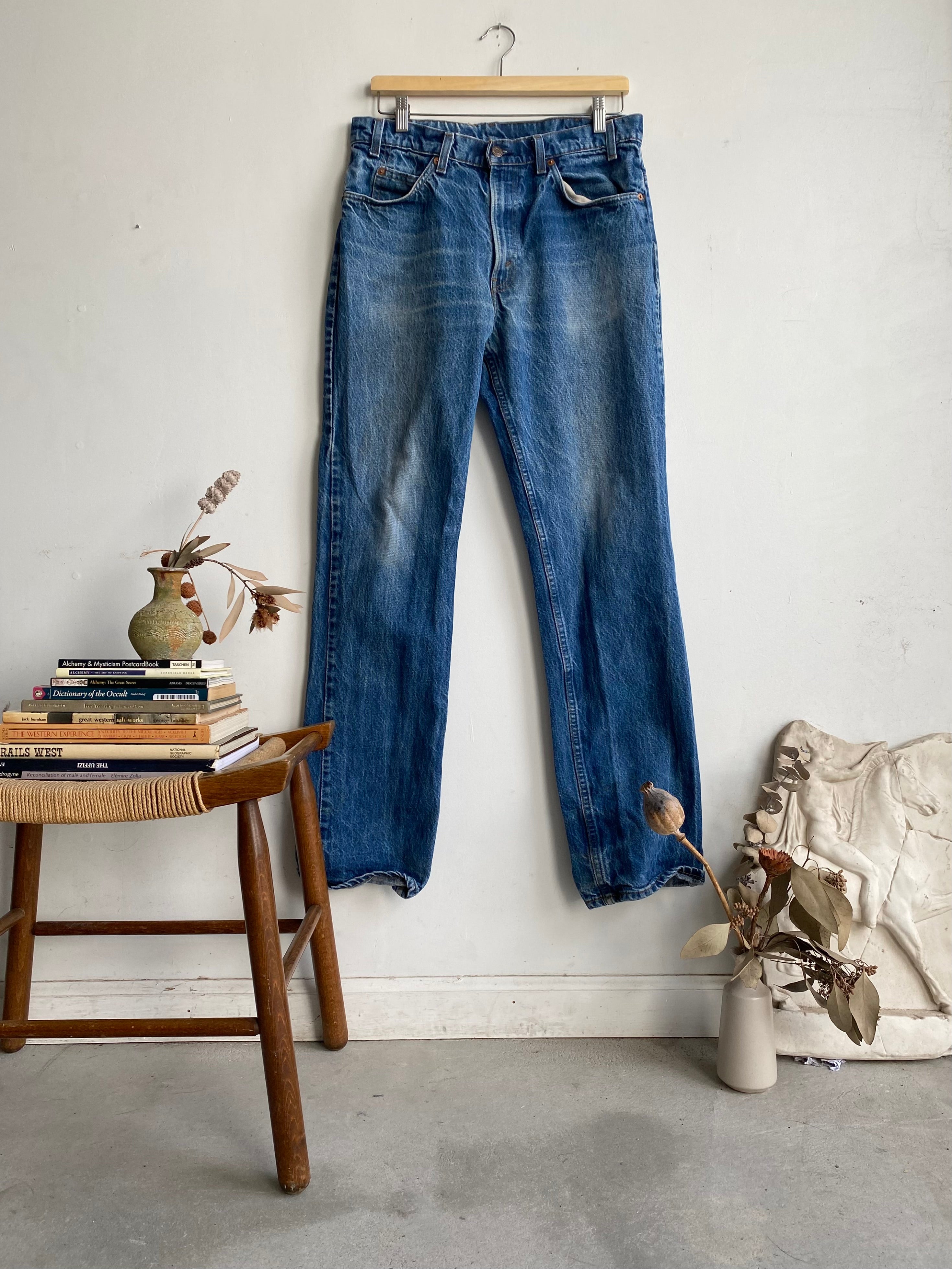 1980s Levi's Orange Tabs 505s (32 x 32)