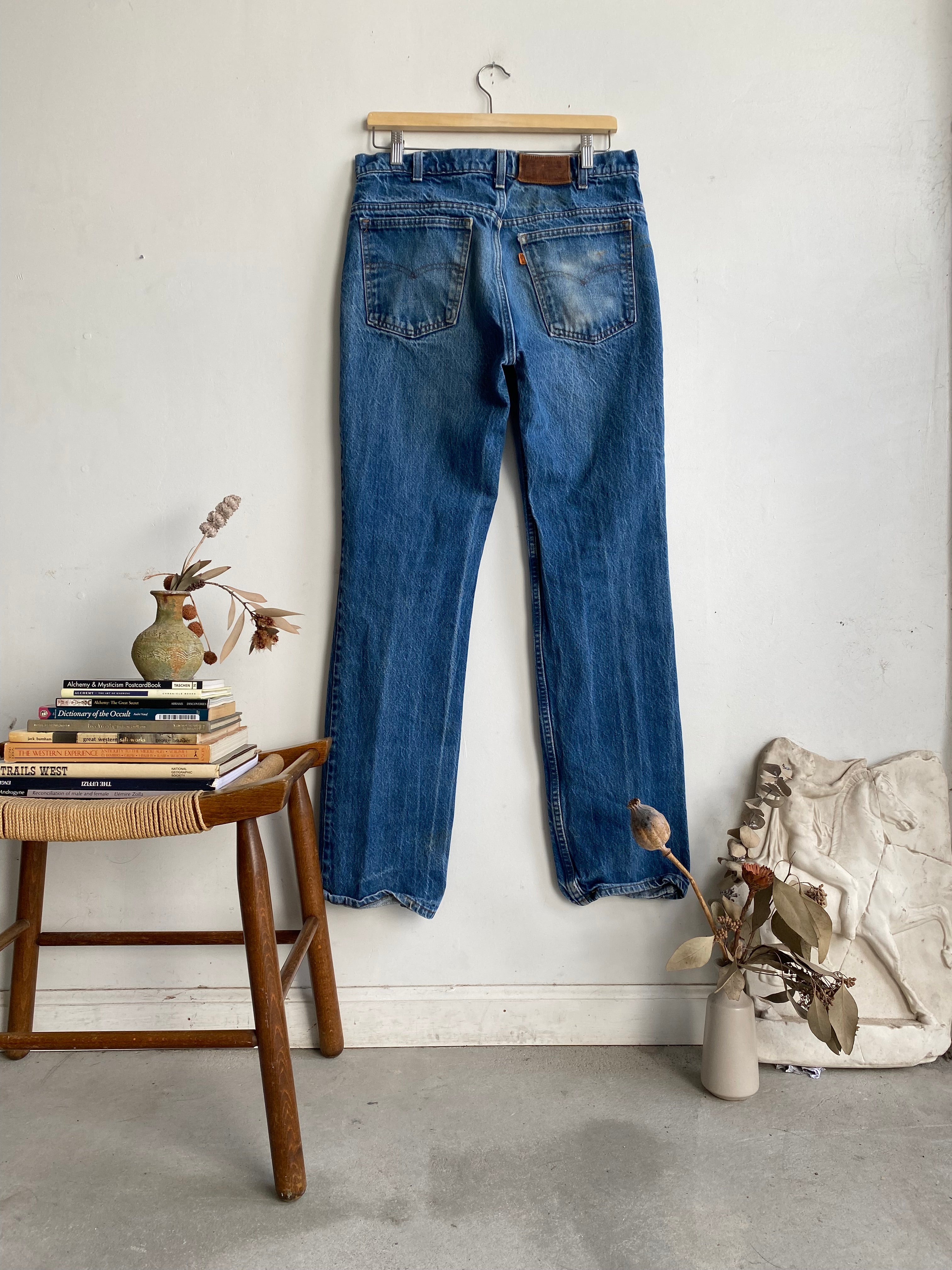 1980s Levi's Orange Tabs 505s (32 x 32)