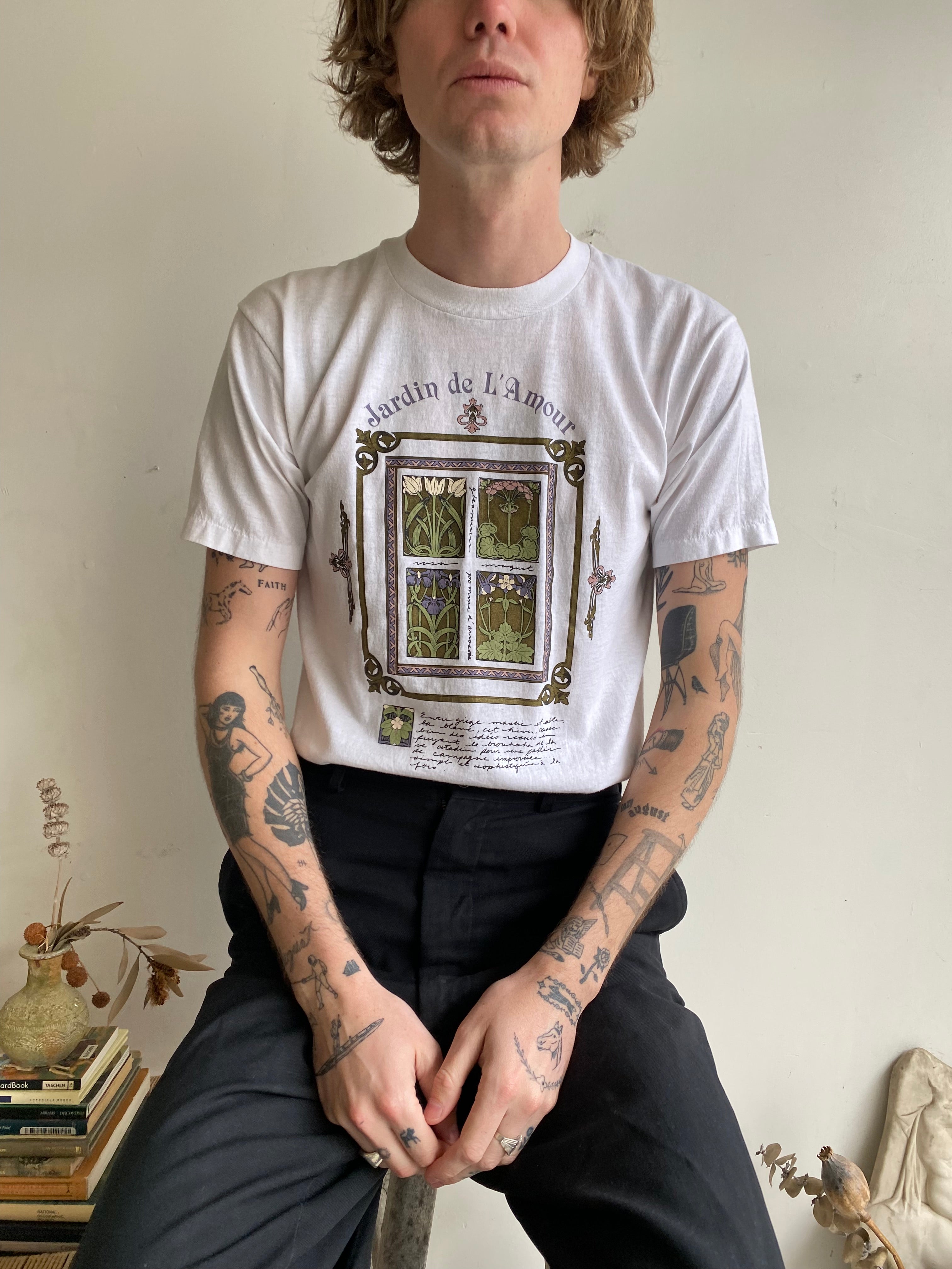 1990s Jardin de L'Amour T-Shirt (M)