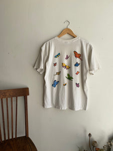 1990s Butterfly T-Shirt (M)