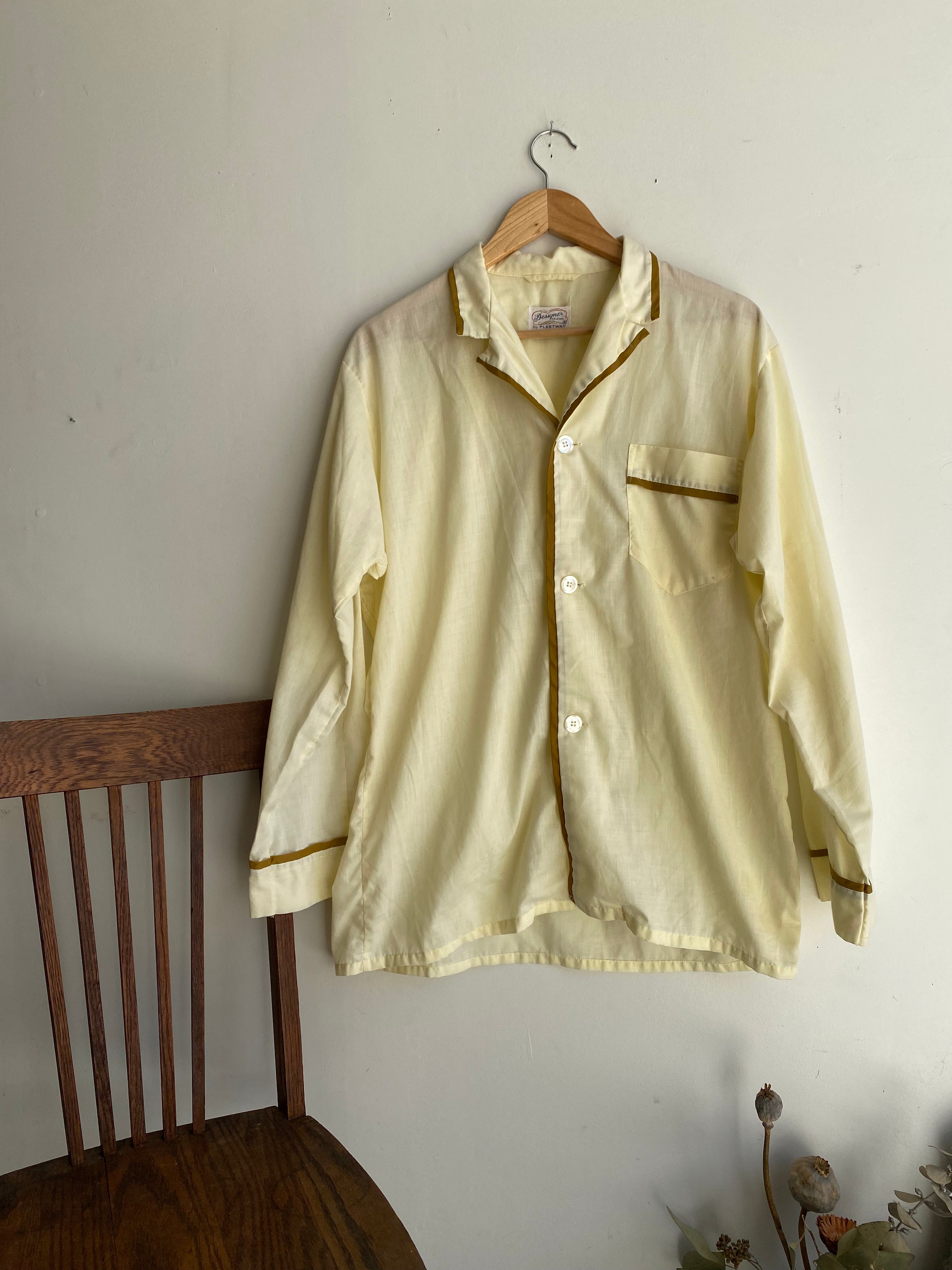 1970s Faded Pajama Top (M/L)