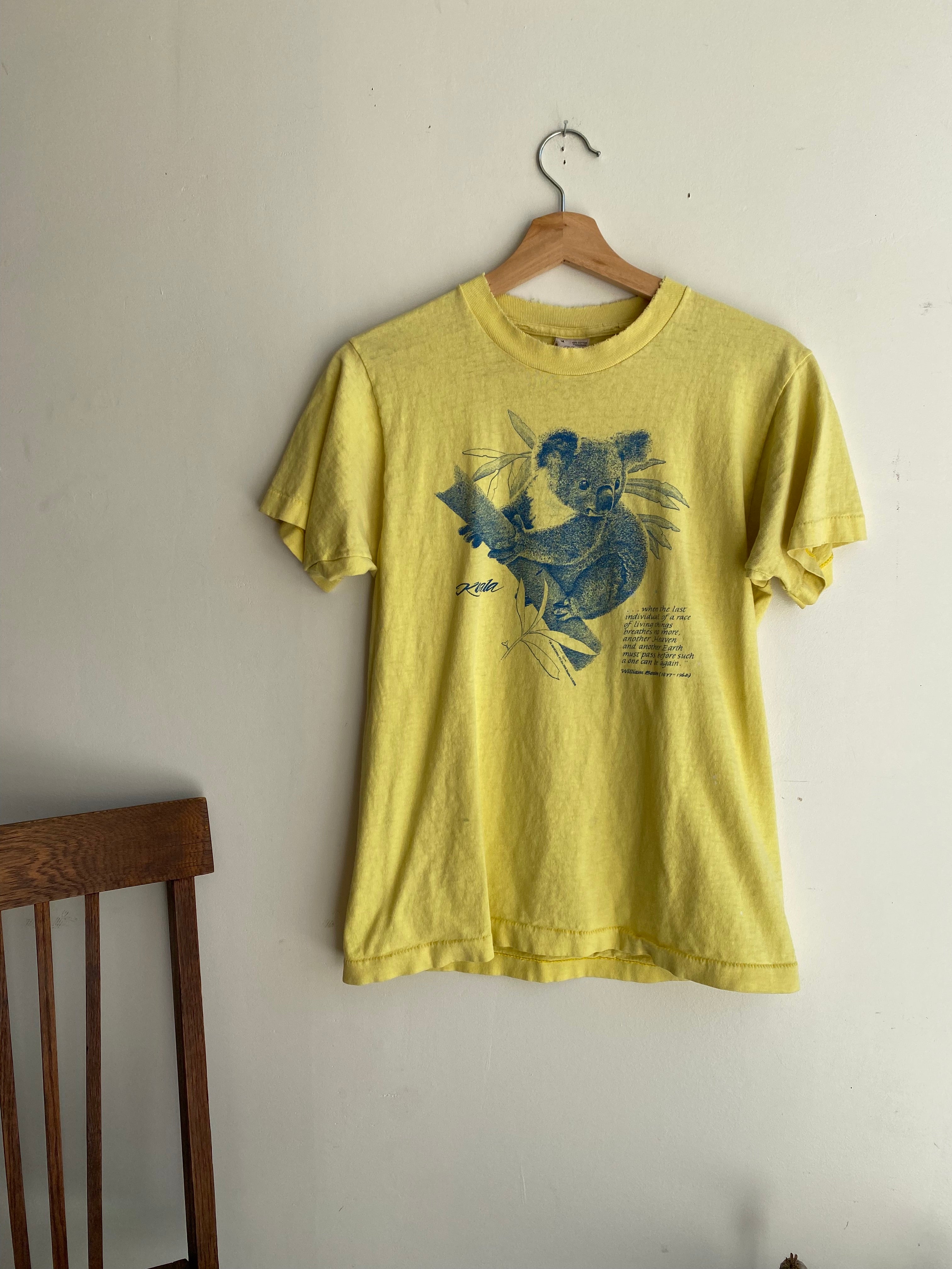 1980s Well-Worn Koala T-Shirt (M)