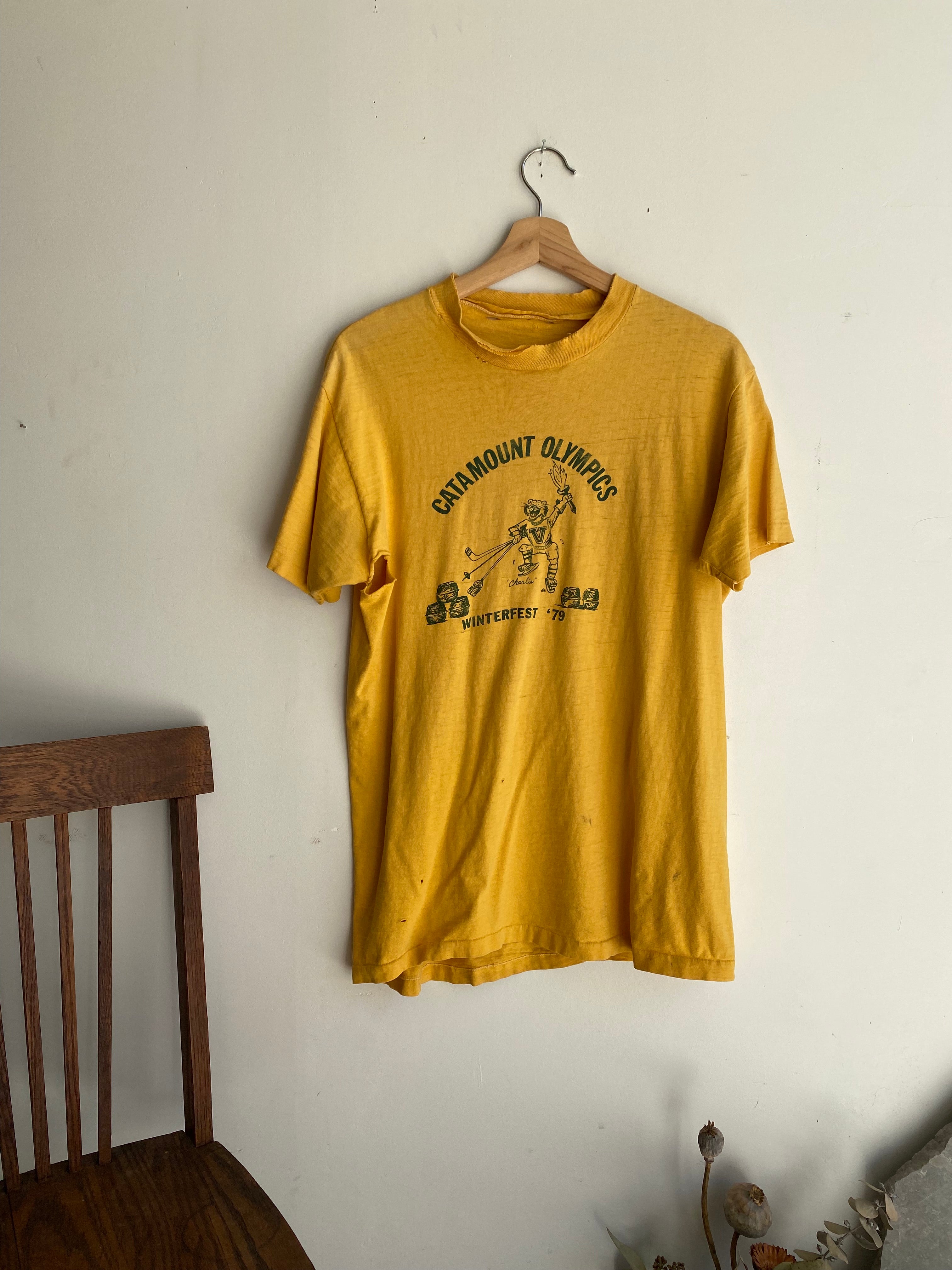 1979 Thrashed Catamount Olympics Tee (M/L)