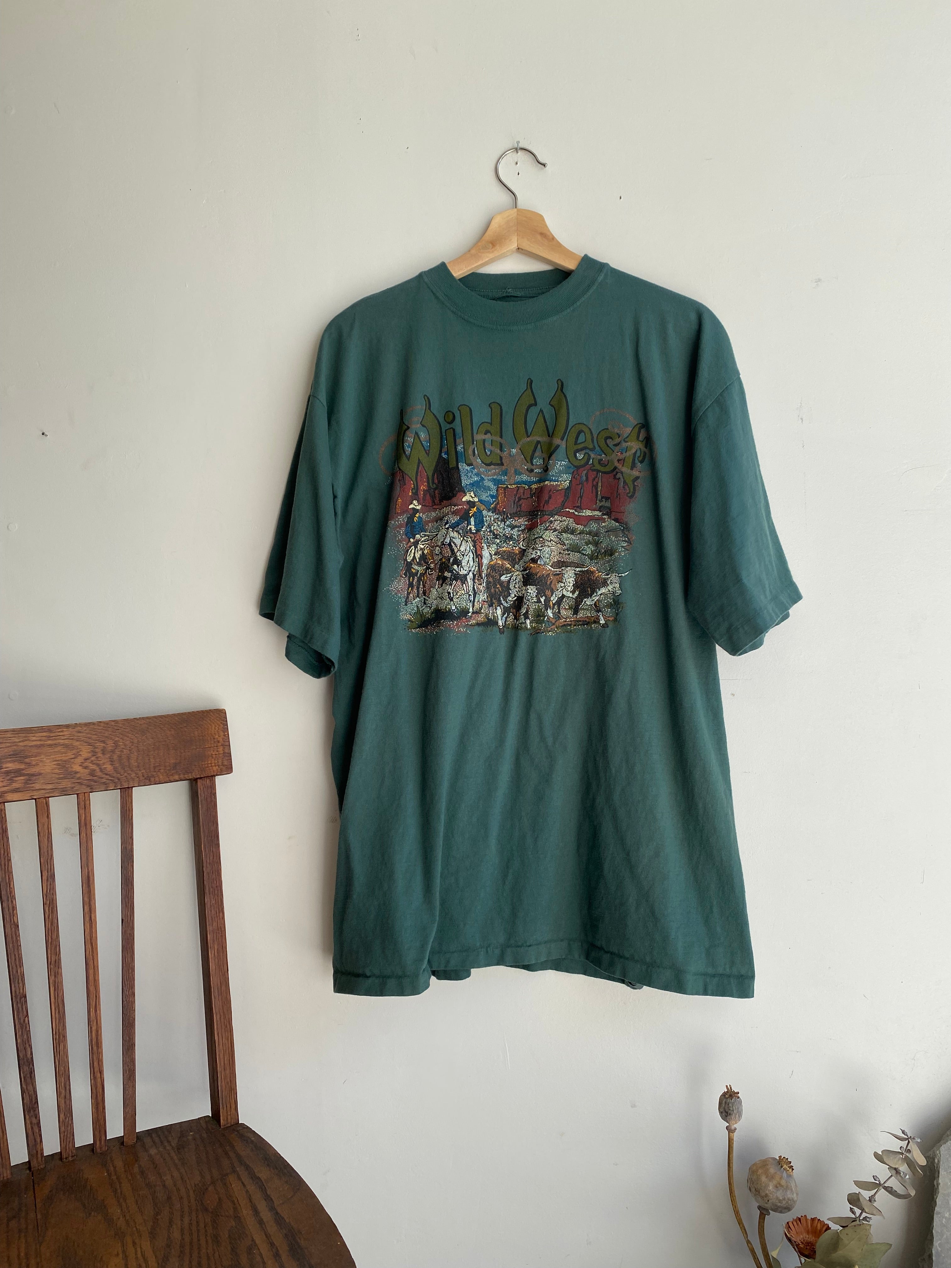 1990s Wild West T-Shirt (XL)