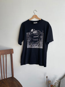 1990s Folk Art Bull T-Shirt (L/XL)