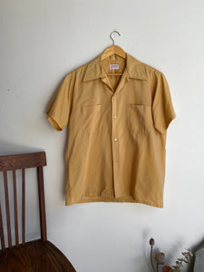 1970s Towncraft Yellow Button Up (Boxy L)