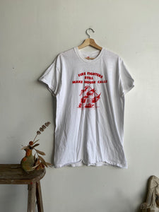 1980s "Fire Fighters Still Make House Calls" Tee (L)