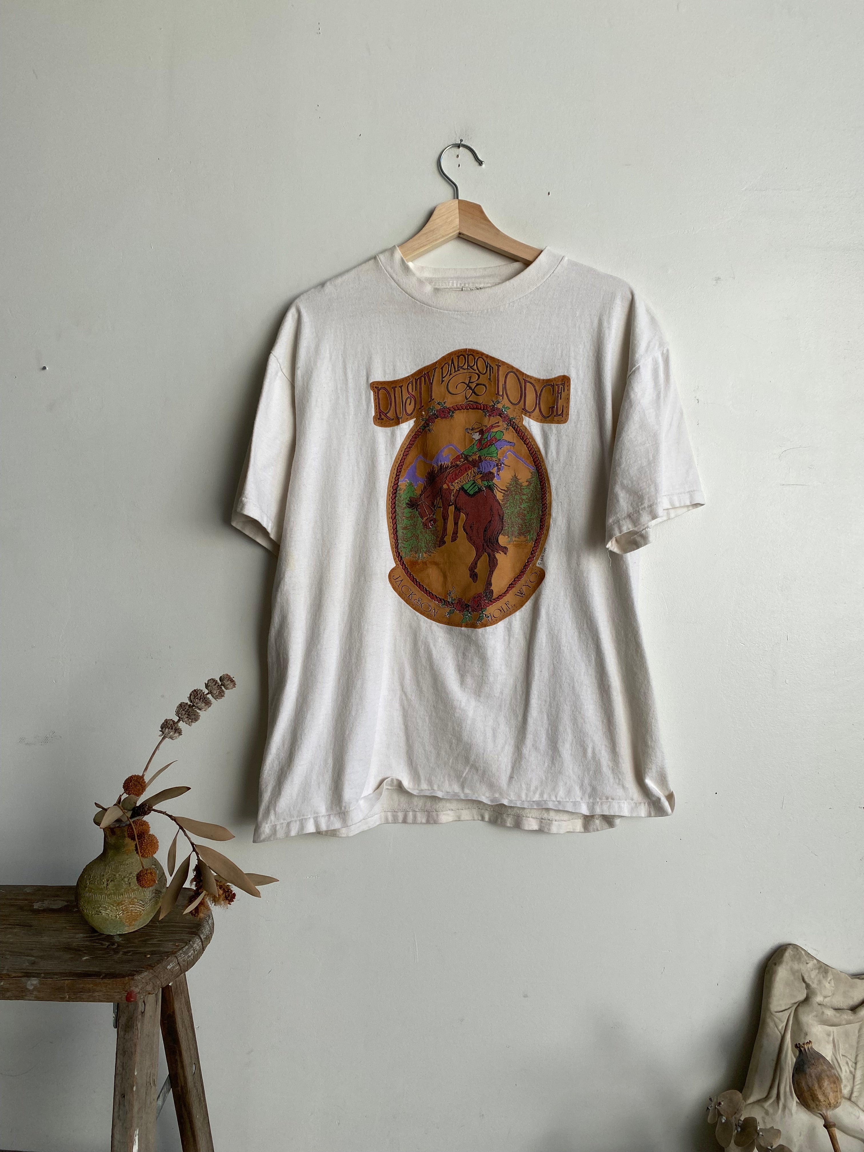 1993 Rusty Parrot Lodge T-Shirt (L)