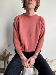 1960s Faded Red Sweatshirt (Boxy M)