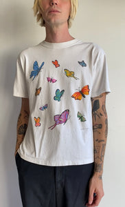 1990s Butterfly T-Shirt (M)