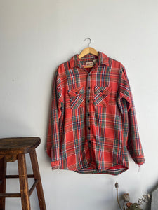 1960s Thrashed Cotton Flannel (XL)