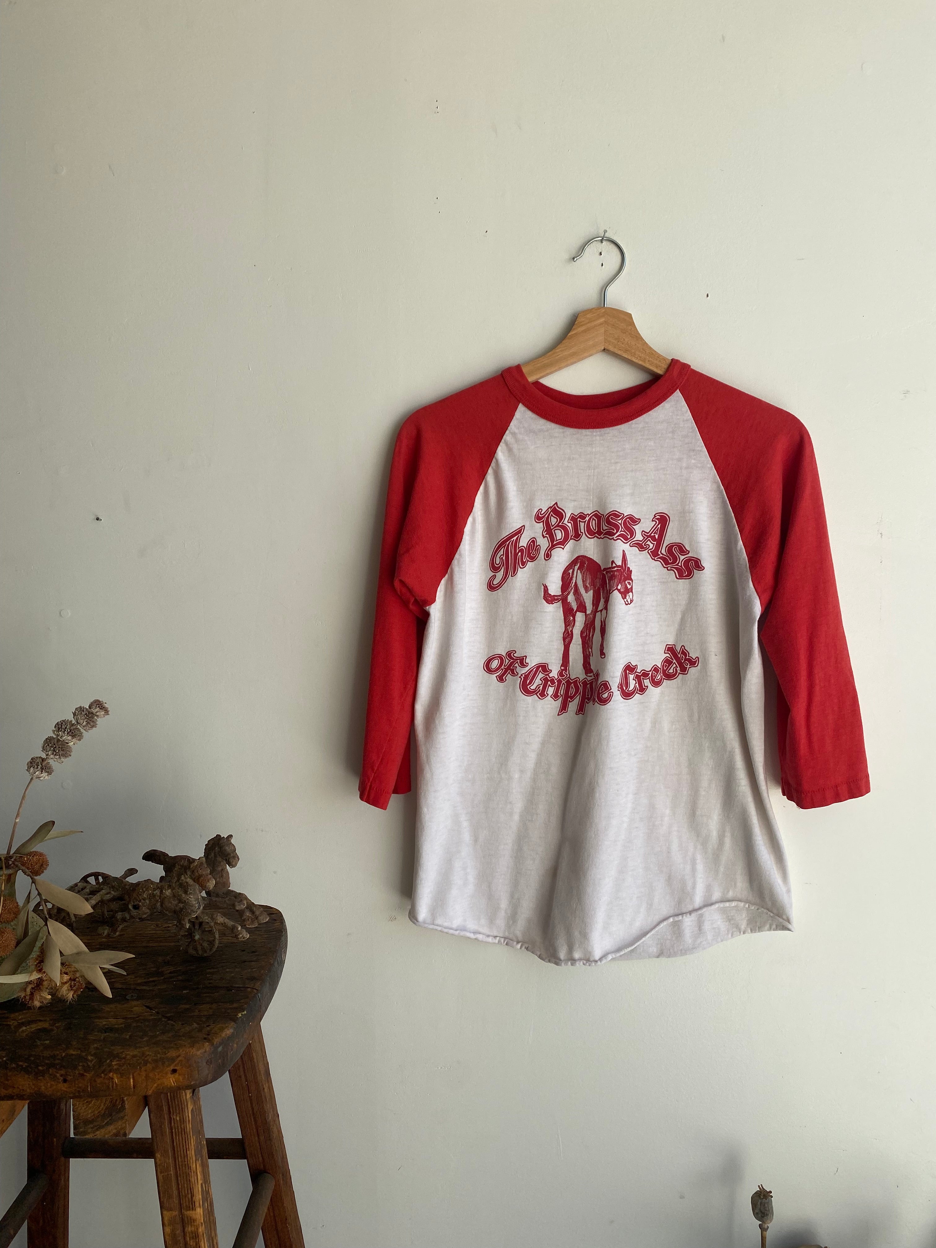 1980s The Brass Ass Baseball Tee (M)