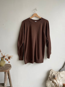 1970s Faded Brown Sweatshirt (L)