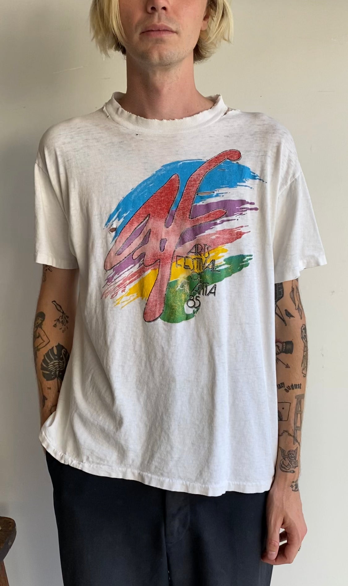 1985 Thrashed Arts Festival Tee (XL)