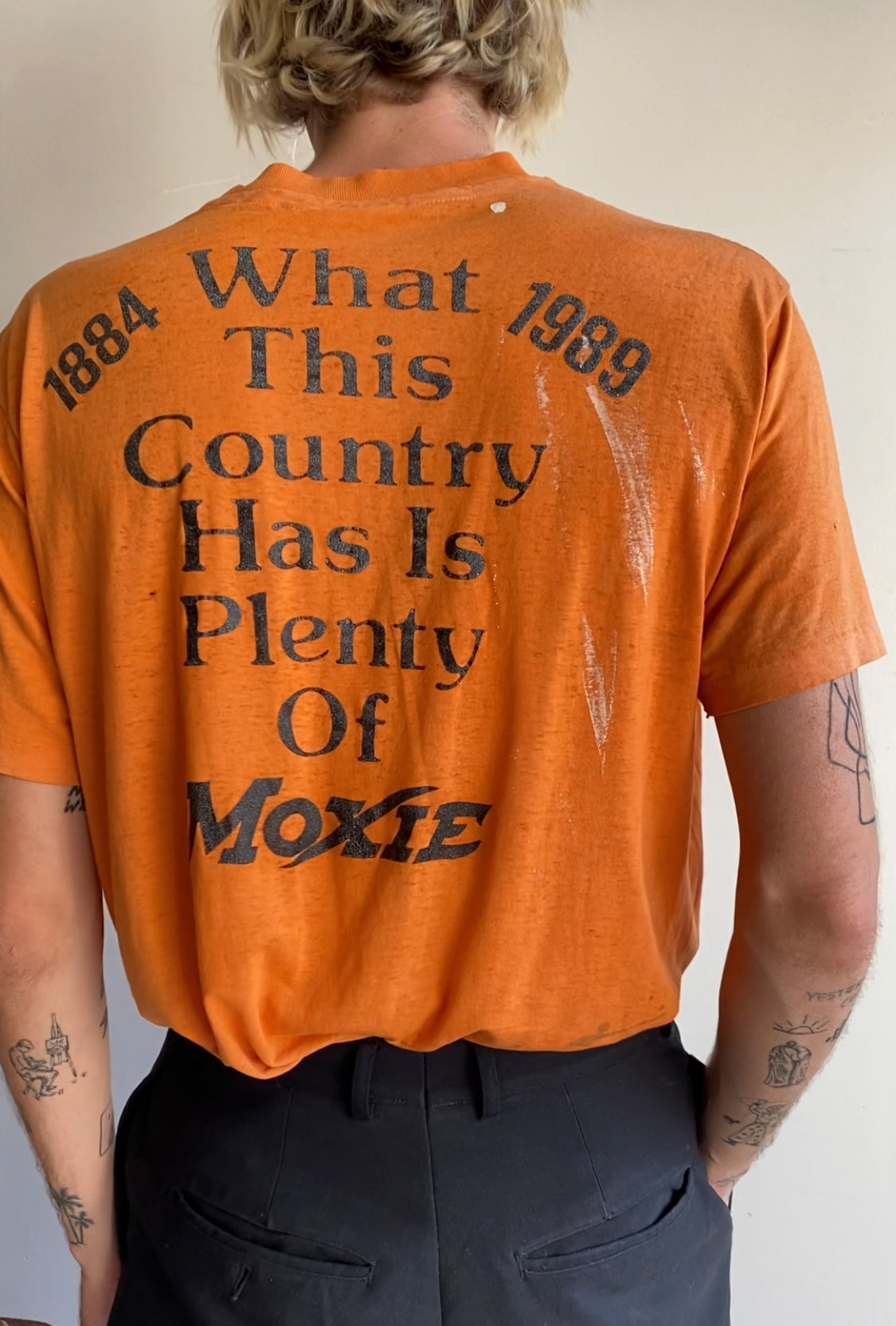 1980s Thrashed Moxie T-Shirt (M/L)