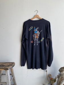 1980s Kaycee, Wyoming Henley Long Sleeve (XL)