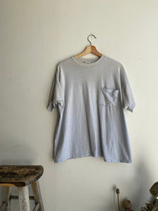 1980s Light Blue Pocket Tee (Boxy XL)