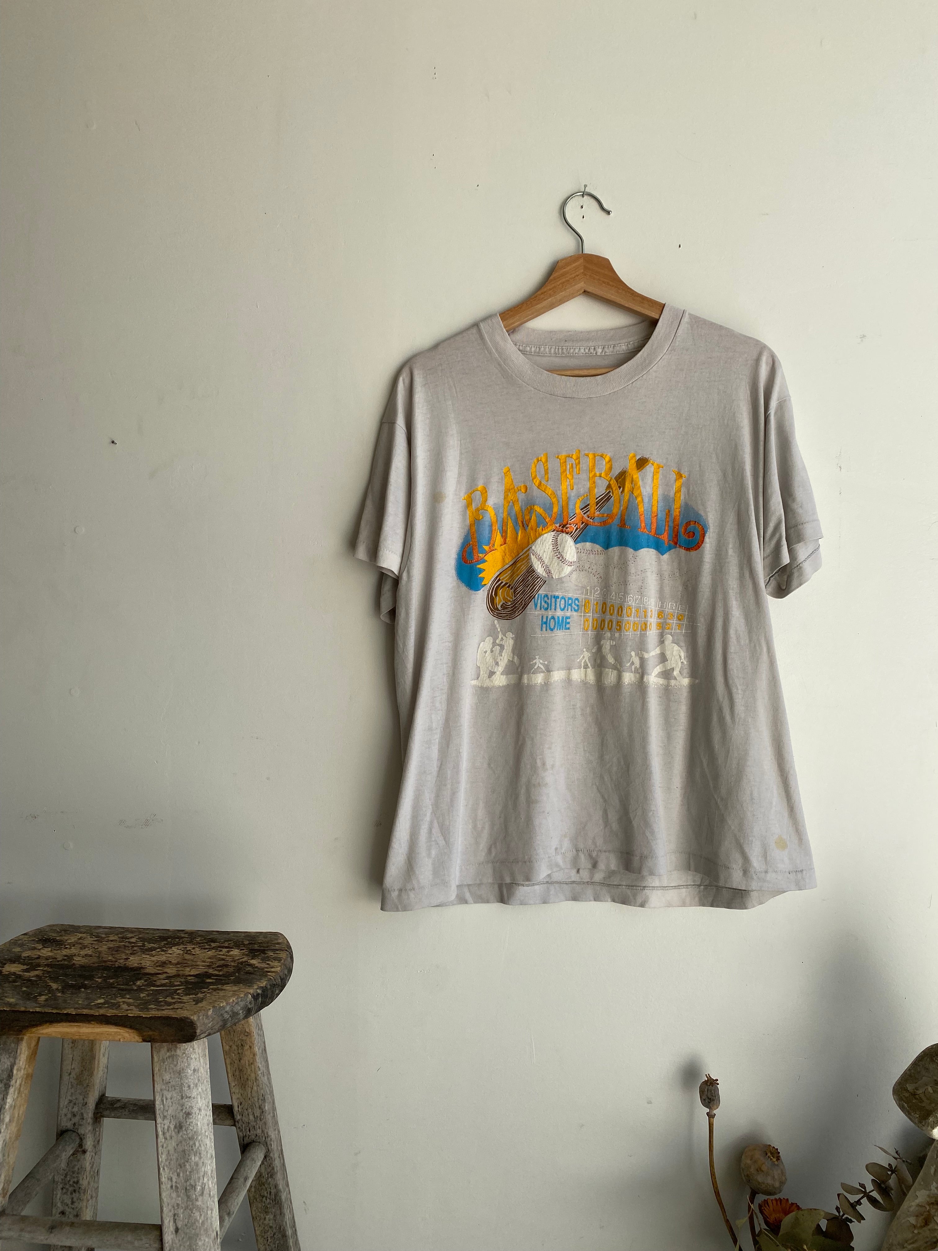 1980s Thrashed Baseball T-Shirt (L)