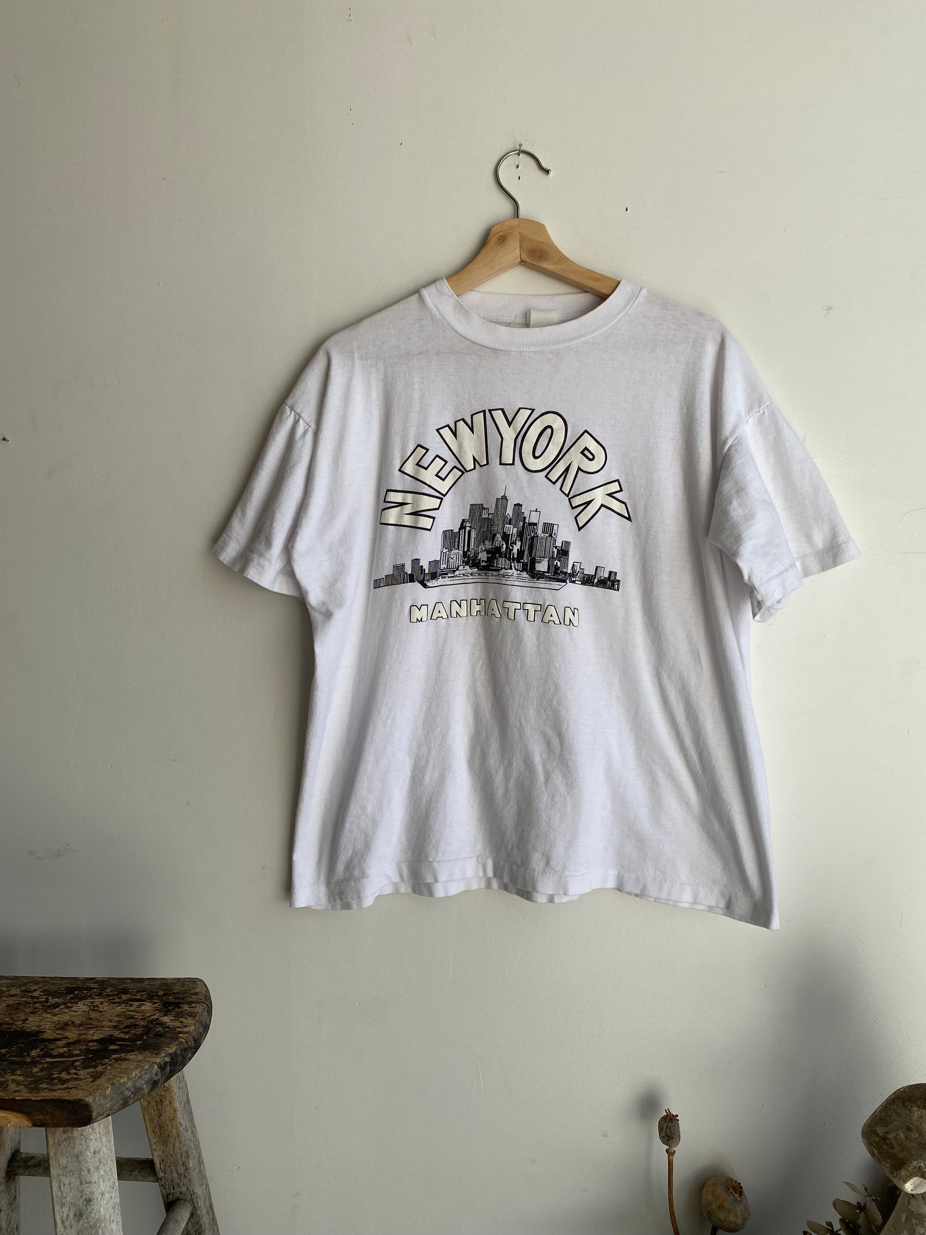 1990s Manhattan, New York T-Shirt (Boxy XL)