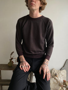 1980s Plum Sweatshirt (Boxy S/M)