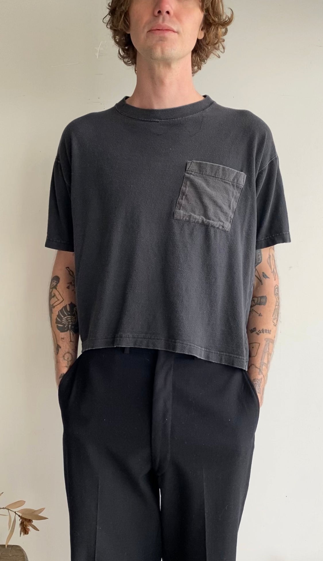 1980s Pocket T-Shirt (Boxy S)