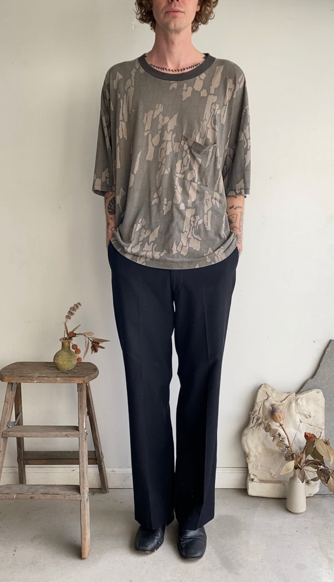 1980s Trebark Camo T-Shirt (Boxy XL)