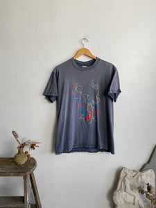 1980s Sunfaded Surfer T-Shirt (L)