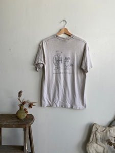 1980s Faded English Teddy Bear Tee (M)
