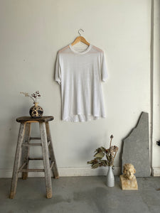 1980s Thrashy Paper Thin White Blank (M/L)