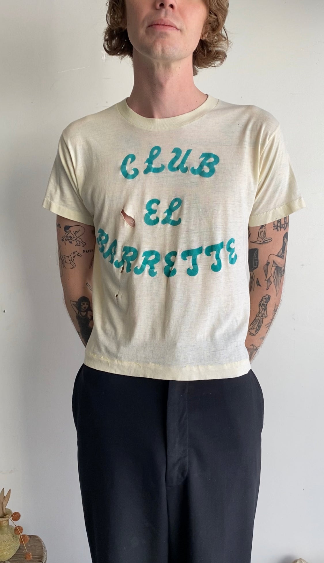 1980s Club El Barrette T-Shirt (Boxy S/M)