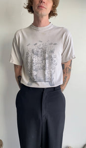 1980s Faded English Teddy Bear Tee (M)