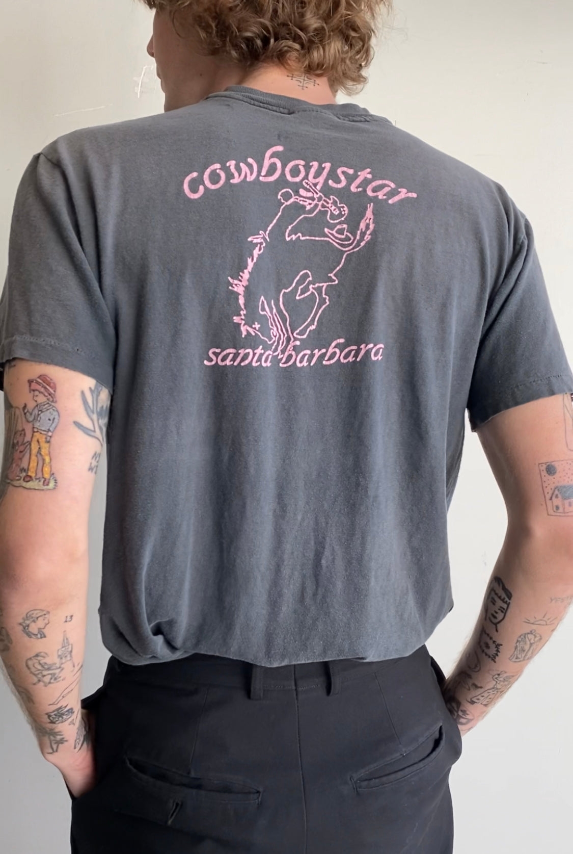 1980s Cowboy Star T-Shirt (M)