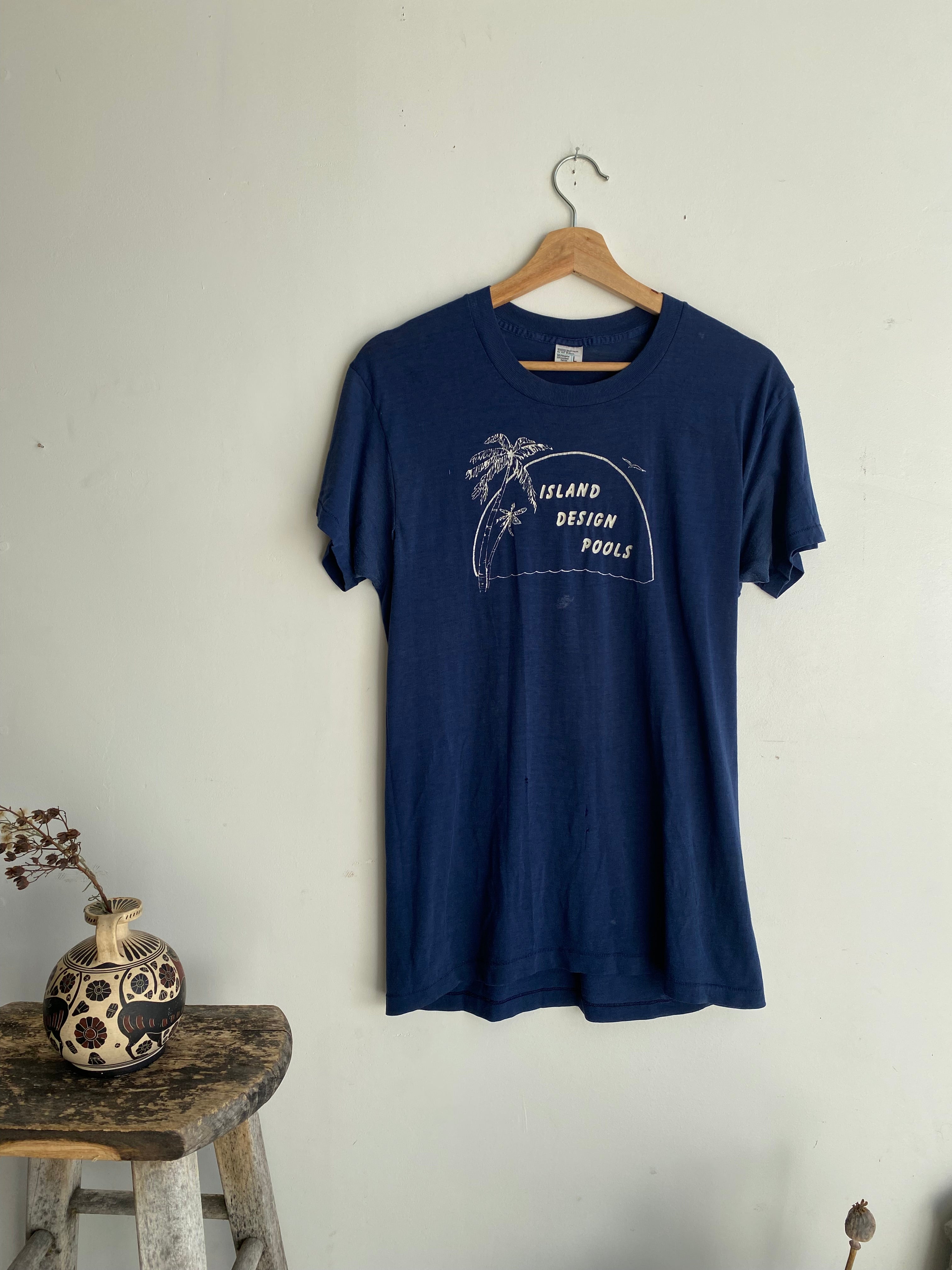 1980s Island Design Pools Tee (M/L)