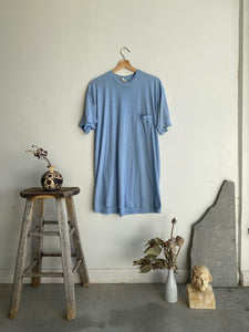 1980s Light Blue Pocket Tee (L)