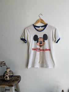 1970s Thrashed Mickey Mouse Ringer (S)