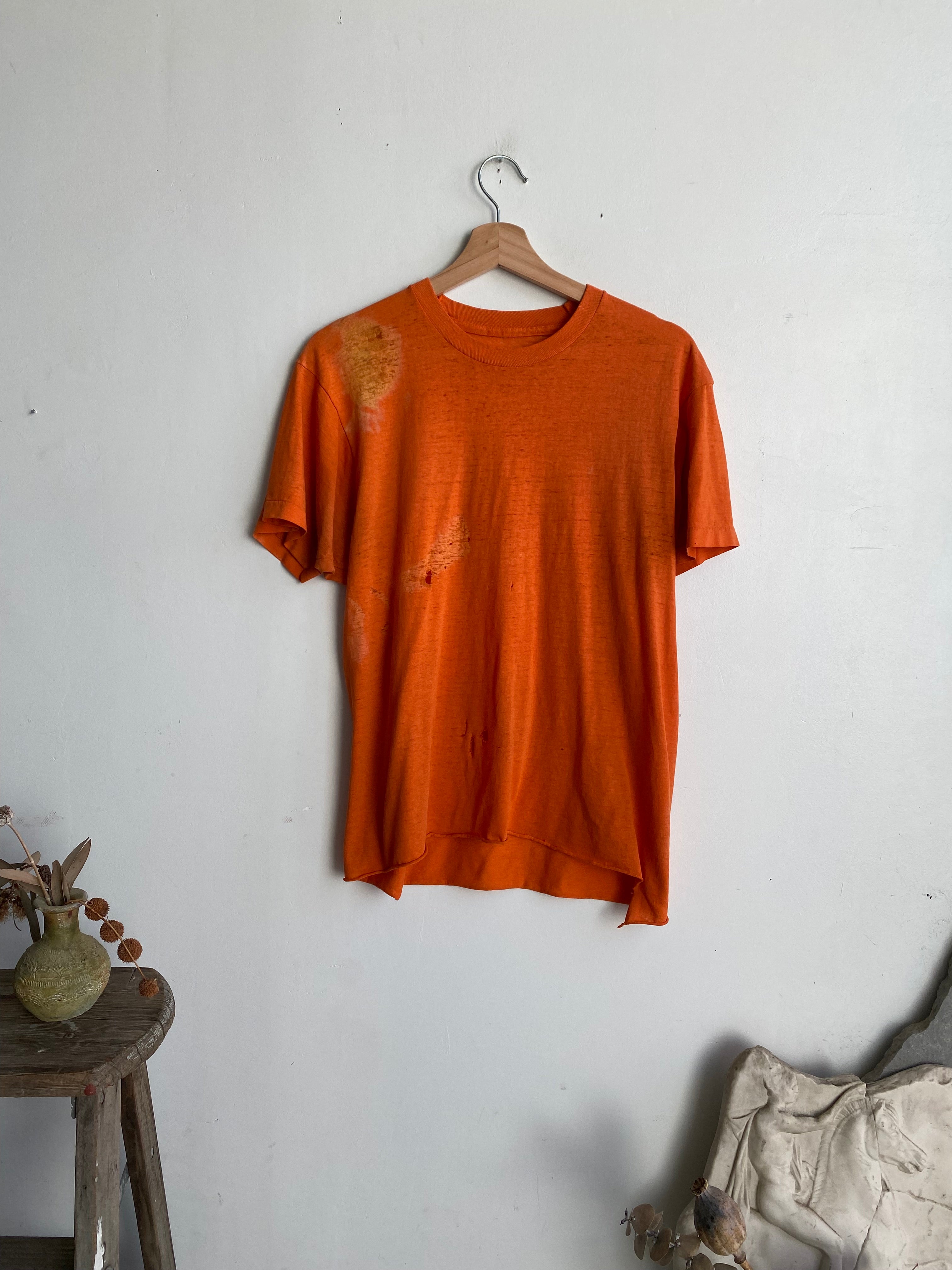 1980s Thrashed Orange Blank (M)