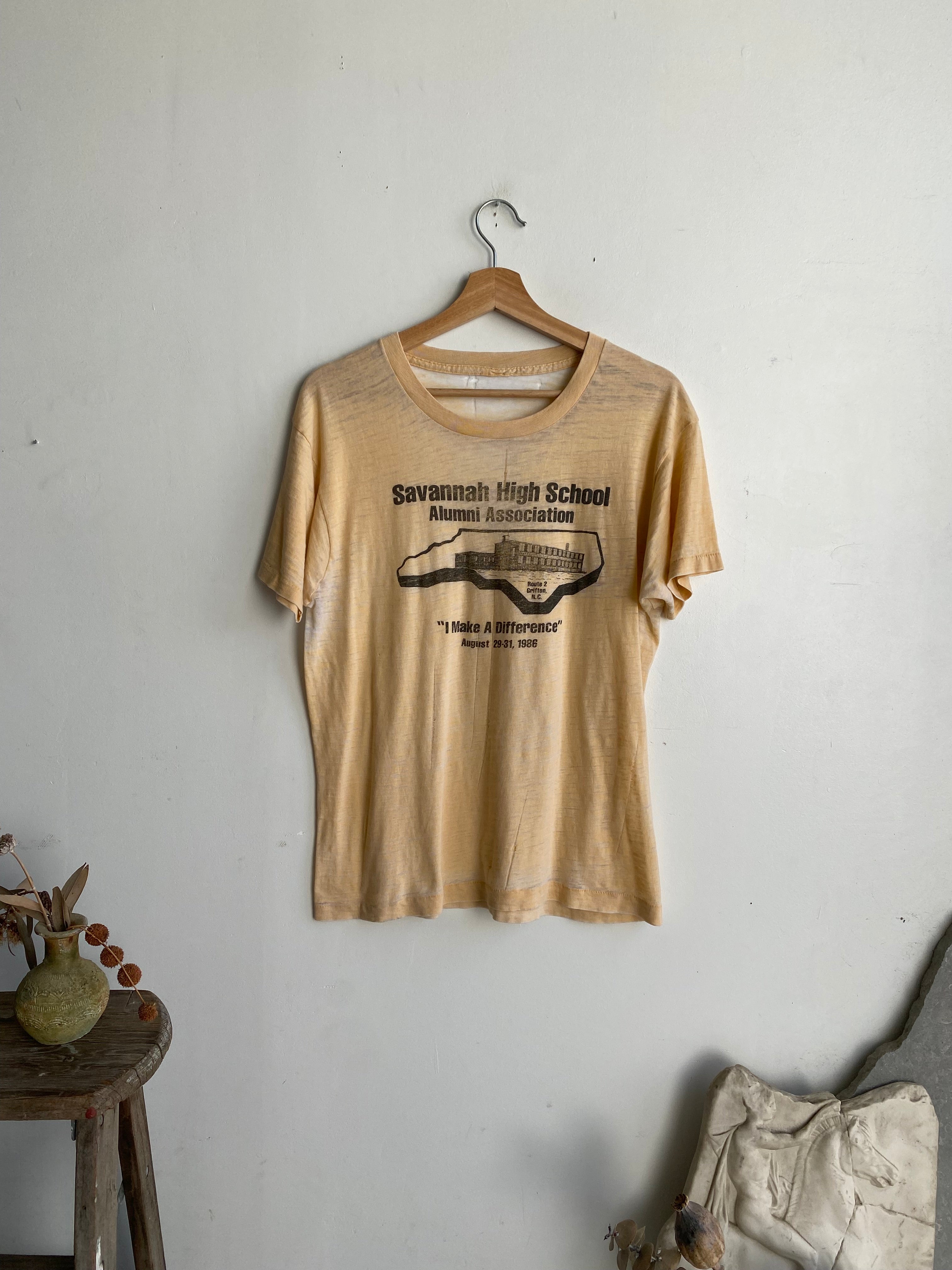 1986 Perfectly-Worn Savannah High Tee (M)