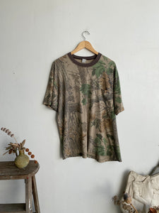 1980s Faded Camo Pocket Tee (XXL)