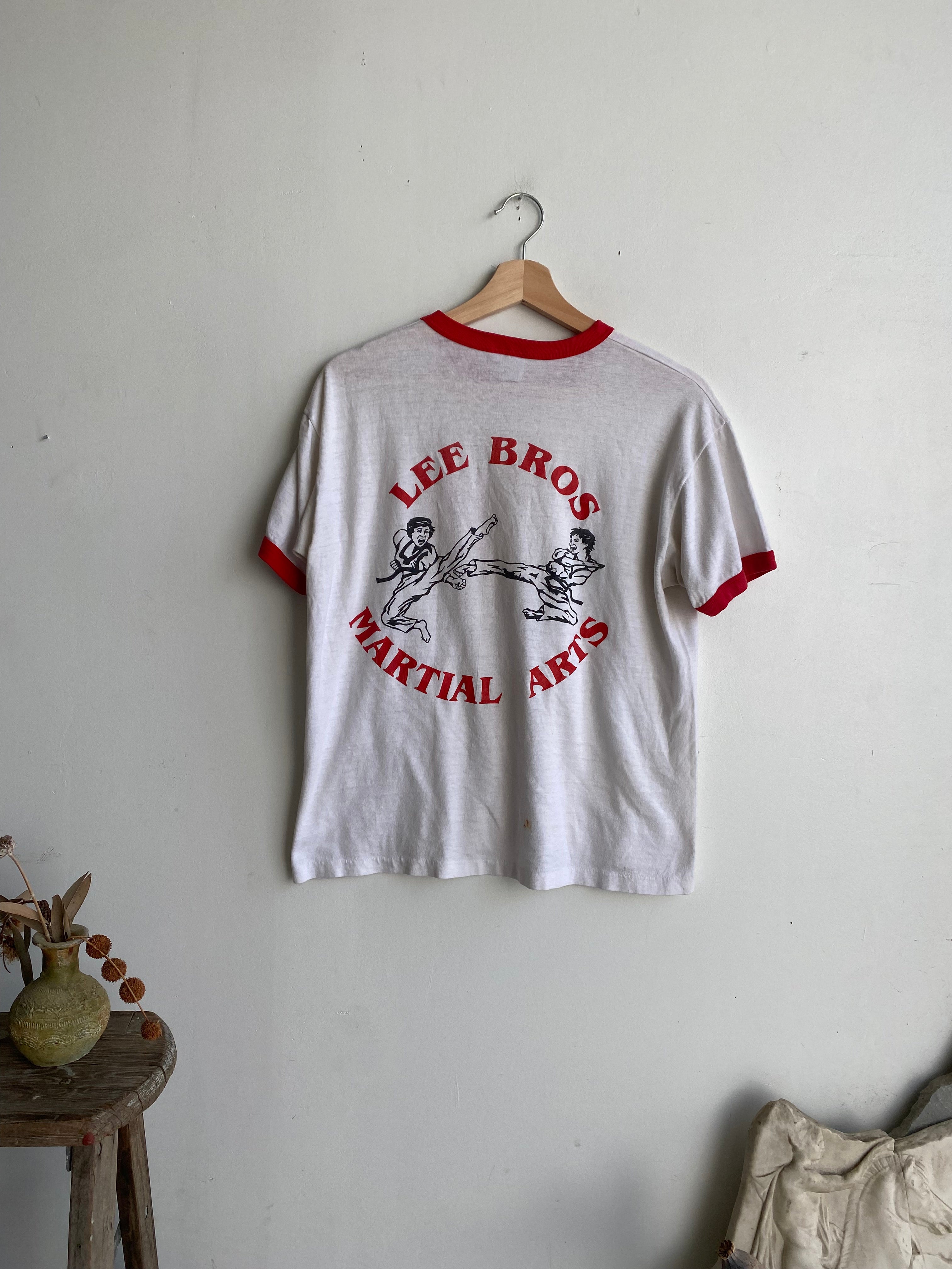1980s Lee Bros. Martial Arts Tee (Boxy M)