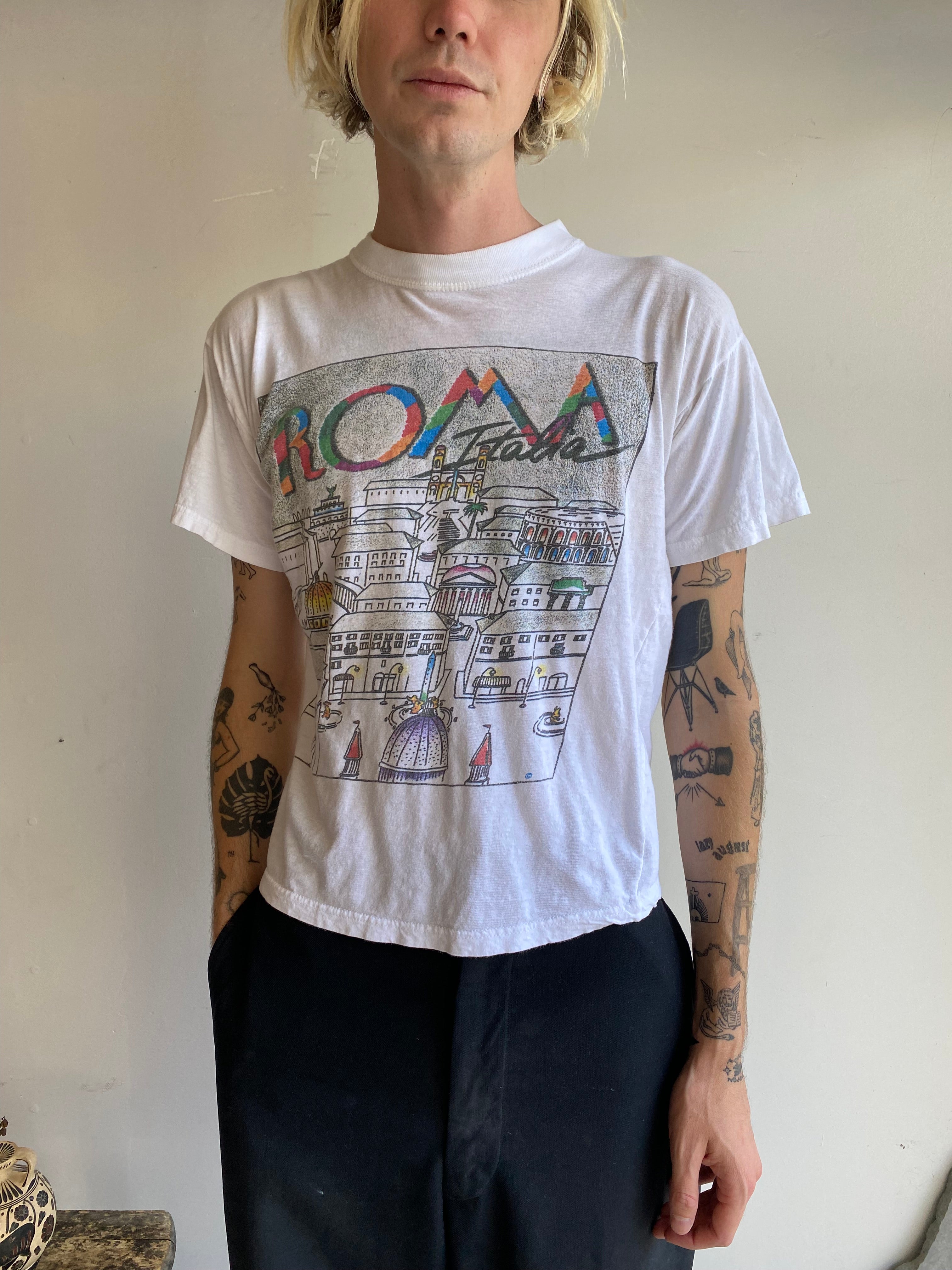 1980s Roma T-Shirt (Boxy S/M)