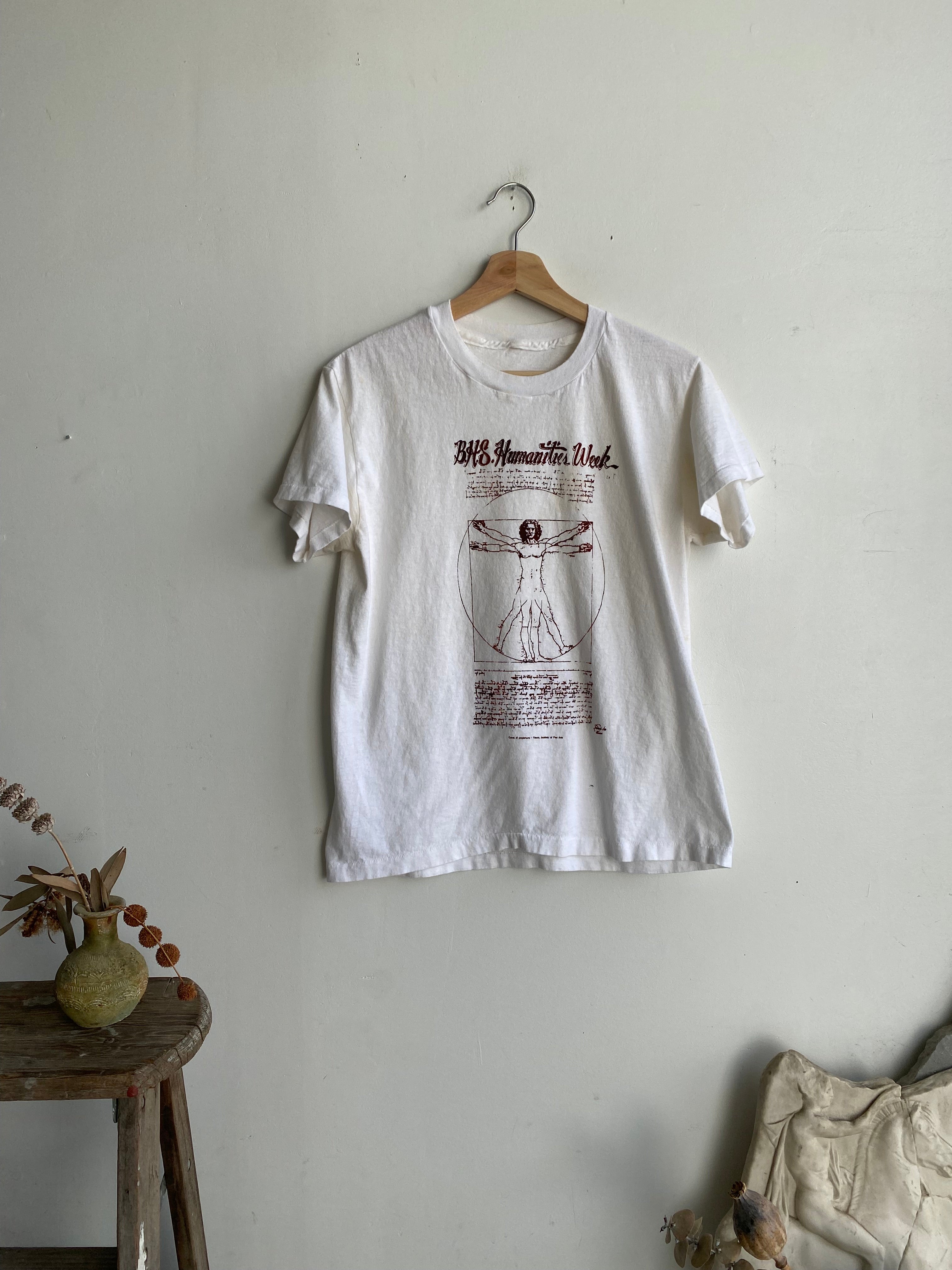1980s Humanities Week Da Vinci Tee (S/M)